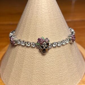 Origami Owl Sugar Skull Bolo Tennis Bracelet